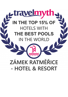 Chateau Ratměřice – in the Top 15% of Hotels with the Best Pools in the World (by TravelMyth)