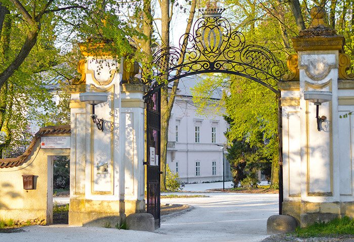 Chateau Ratměřice – vchod