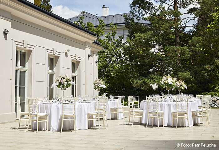 Zámek Ratměřice je jako stvořený pro konání romantických svateb.